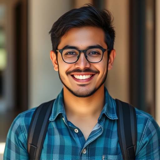 Foto de Roberto Batista, aluno do curso de iniciantes